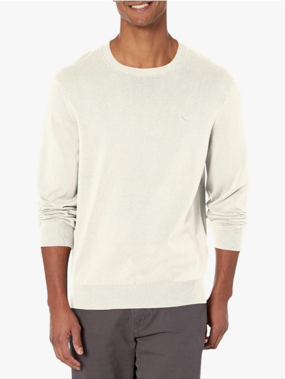 Calvin Klein Jeans Men's Badge Crew Neck Sweatshirts